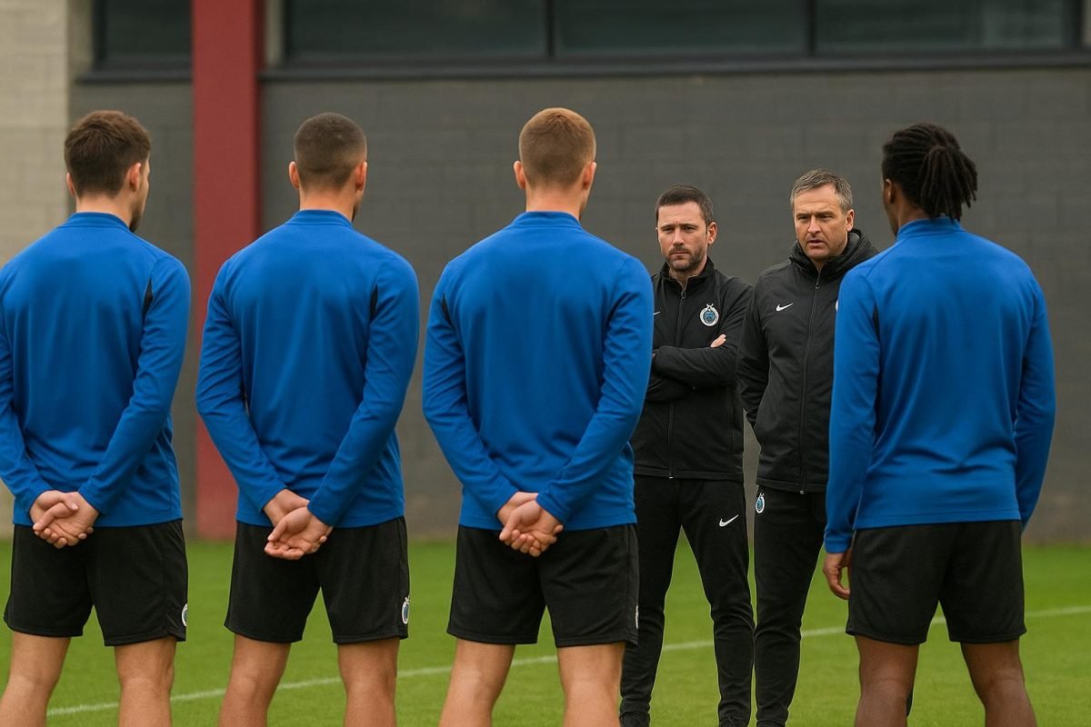 Sfeerbeeld rond Club Brugge terwijl Hans Vanaken ontbreekt in de selectie door een blessure