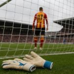 Nacho Miras van KV Mechelen na een wedstrijd in de Jupiler Pro League