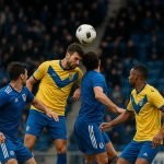 Sfeerbeeld in het stadion tijdens KRC Genk tegen STVV in de Jupiler Pro League