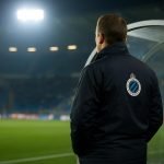 Ivan Leko langs de zijlijn als trainer van Club Brugge tijdens een wedstrijd